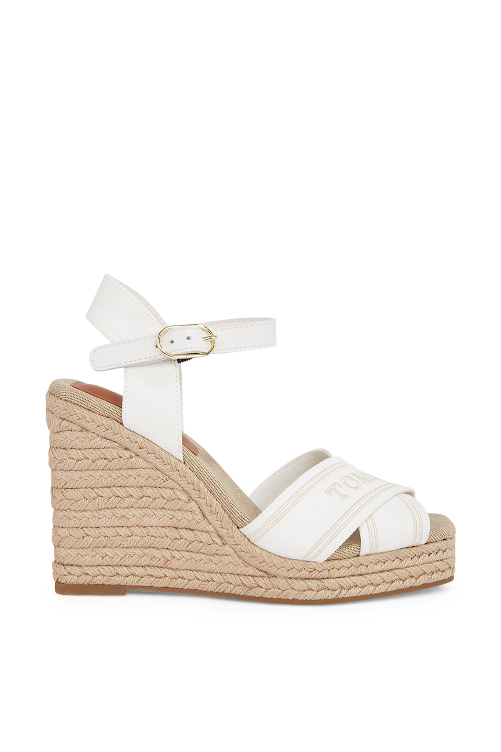 תמונה קידמית של נעלי אספדריל עקב