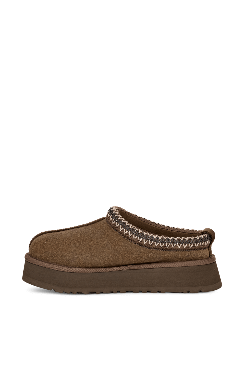 תמונה אחורית של נעלי סליידס פלטפורמה טאז