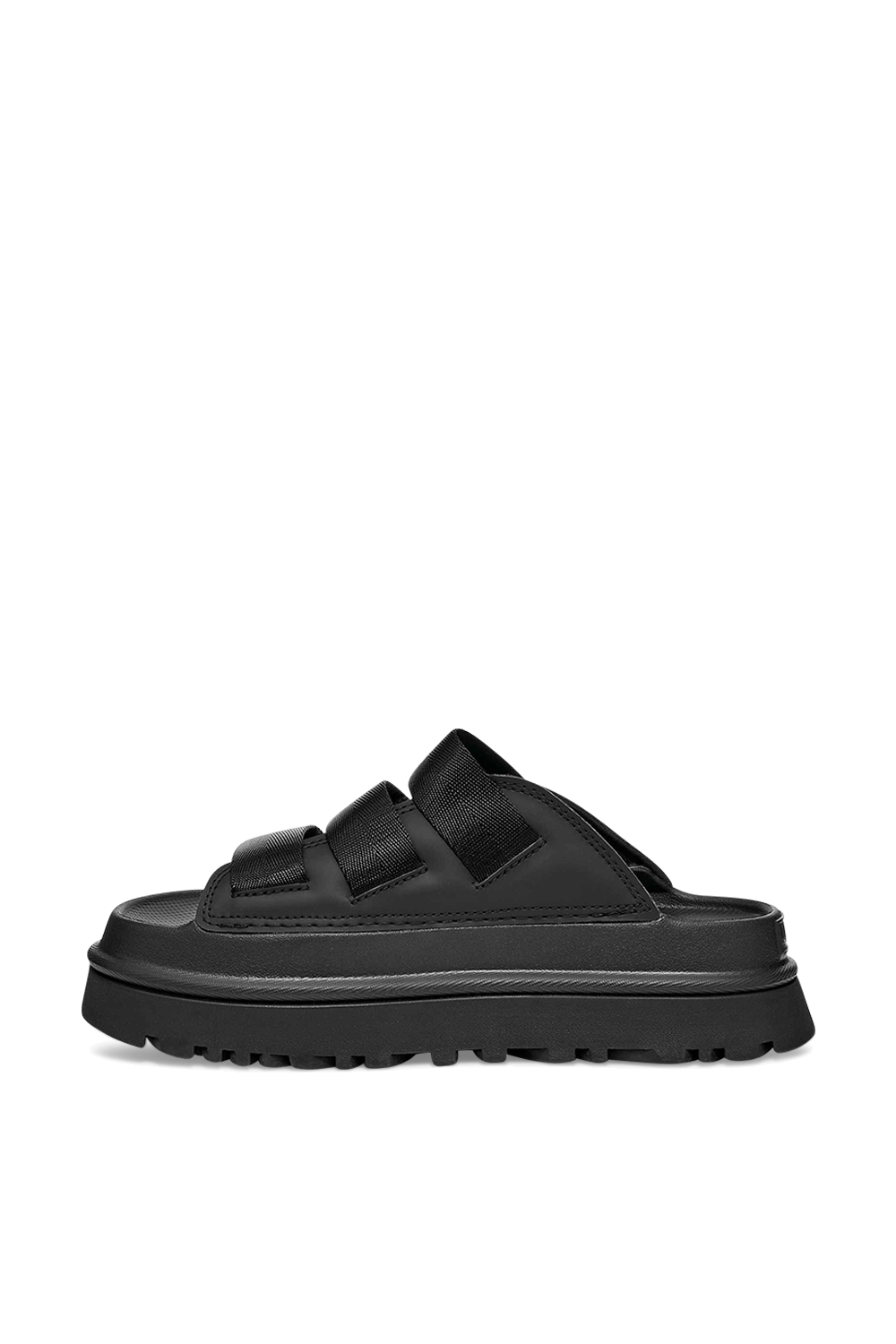 תמונה אחורית של כפכפי סליידס גולדן גלואו