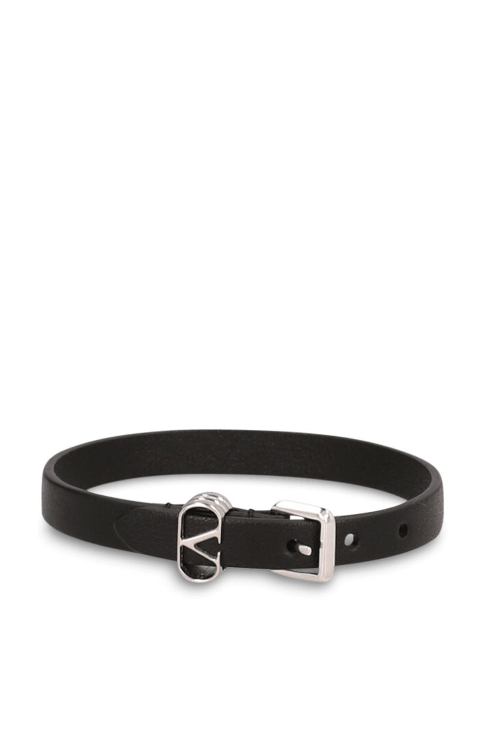 תמונה קידמית של צמיד עור