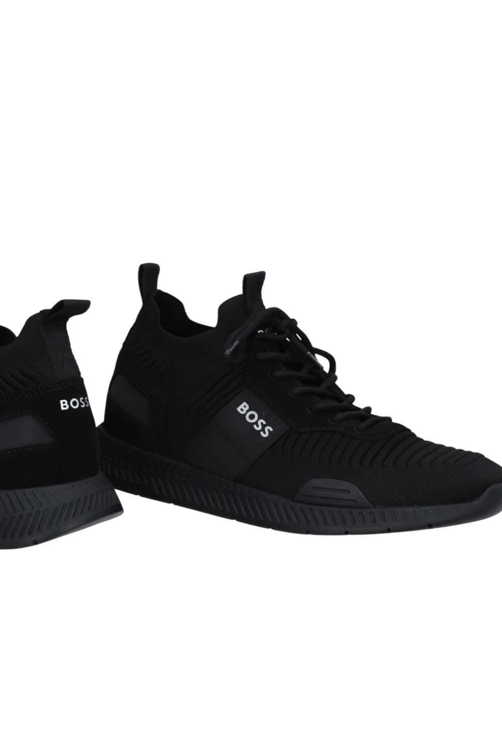 תמונת תקריב של נעלי סניקרס