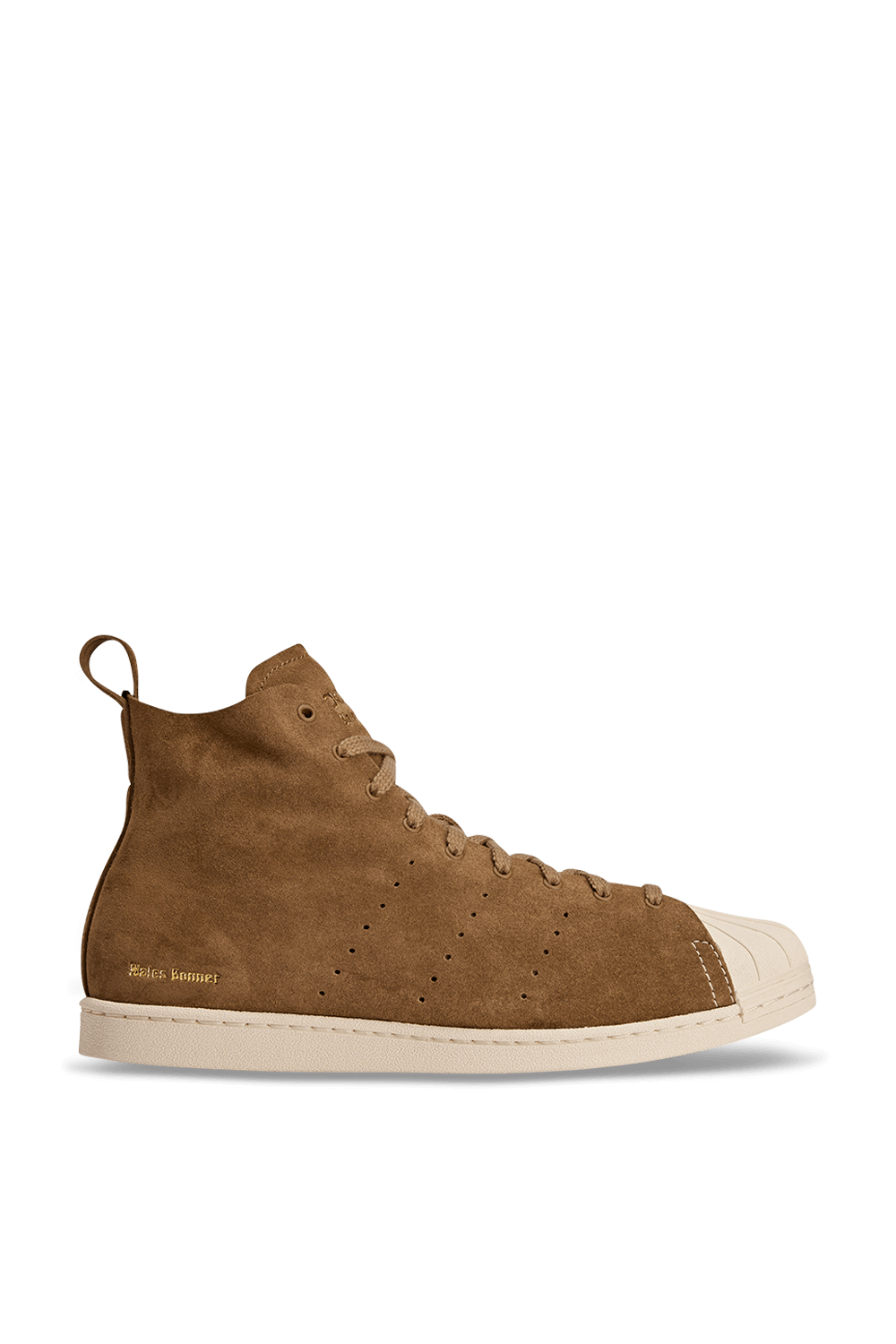 תמונה קידמית של אדידס X וולס בונר נעלי סניקרס סופרסטאר