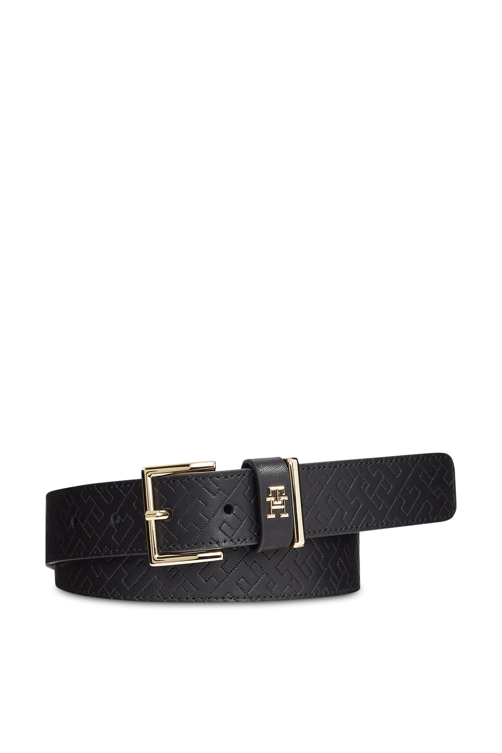 תמונה קידמית של חגורת עור