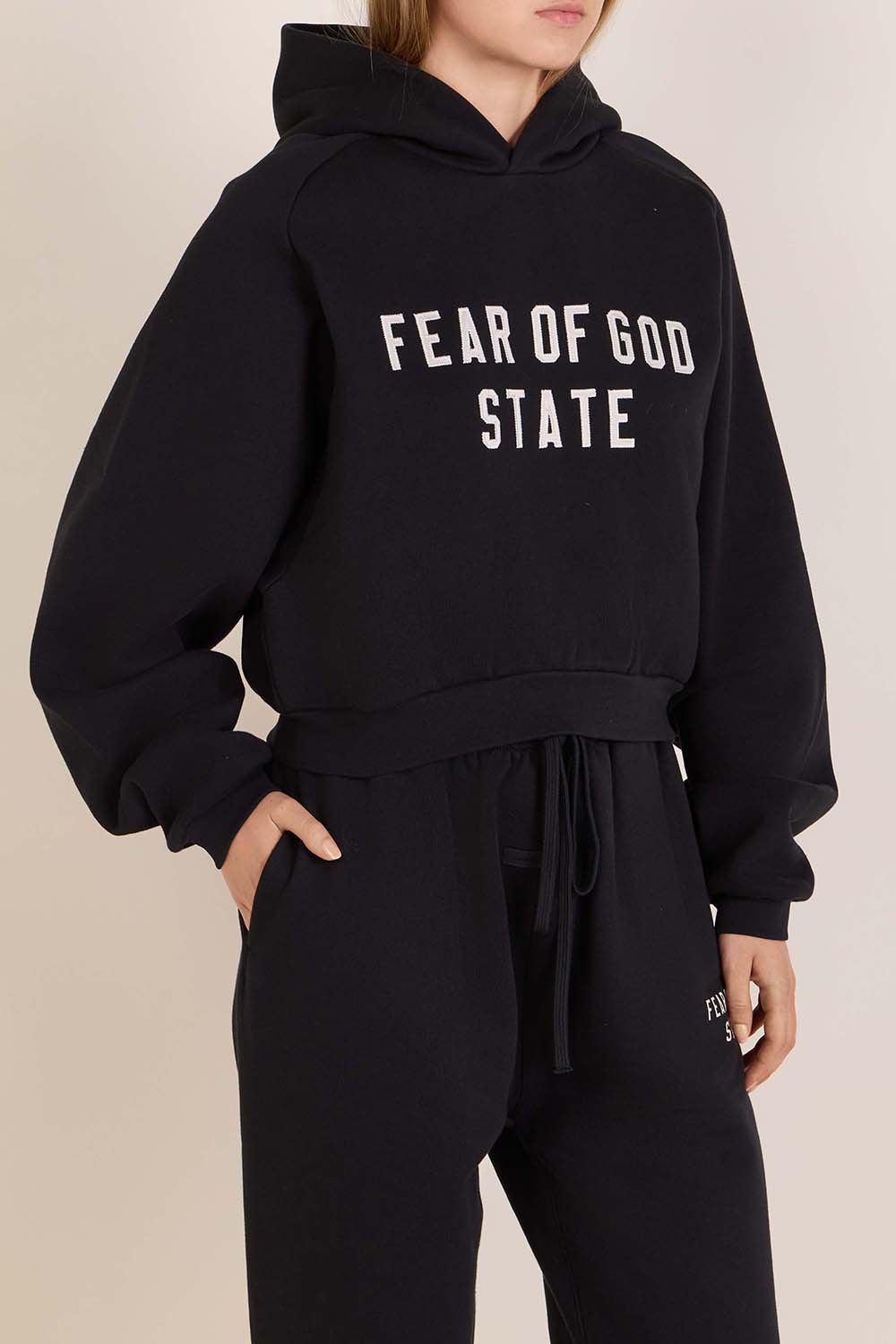 תמונת דוגמן קידמית של סווטשירט קפוצ'ון