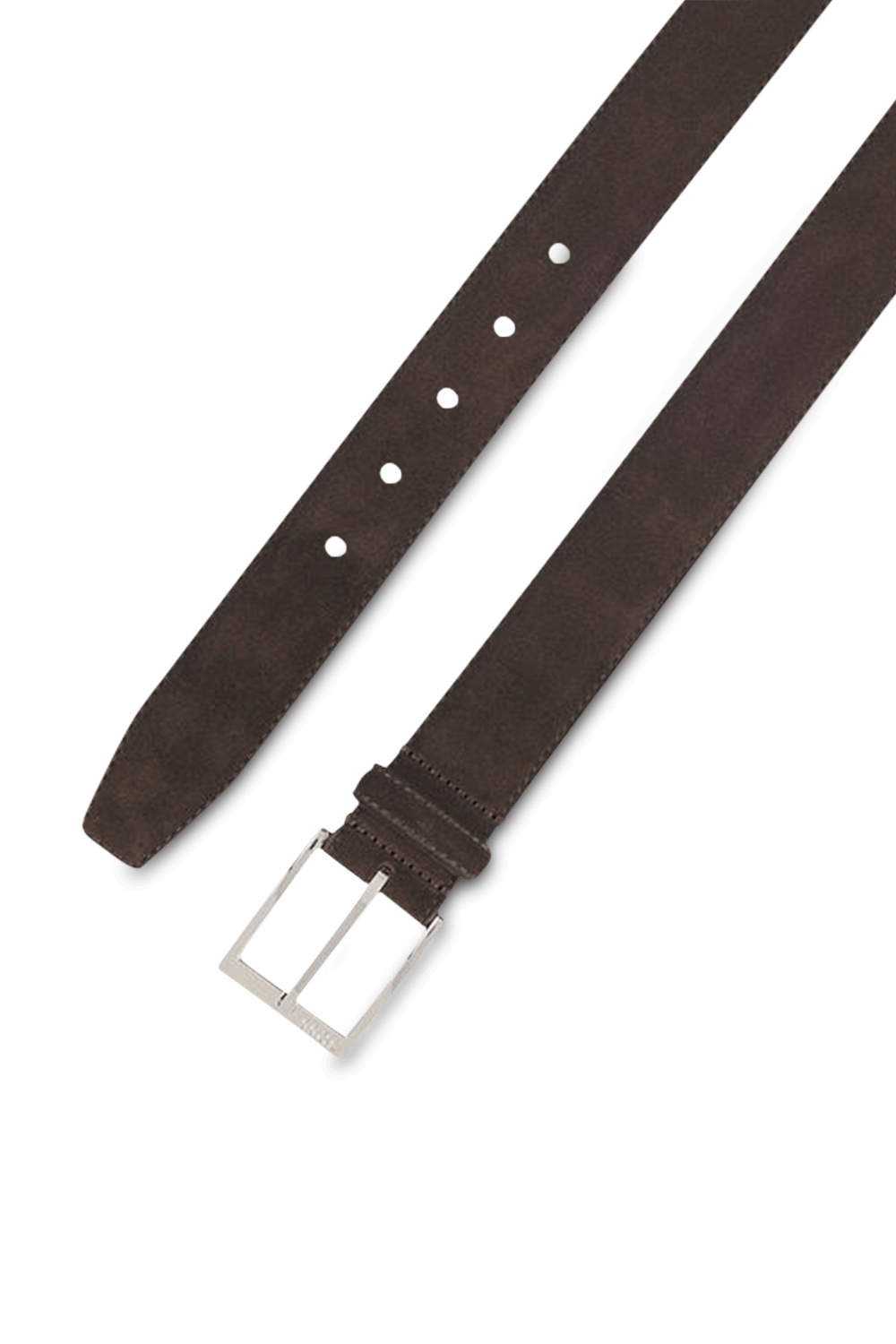 תמונה אחורית של חגורת עור