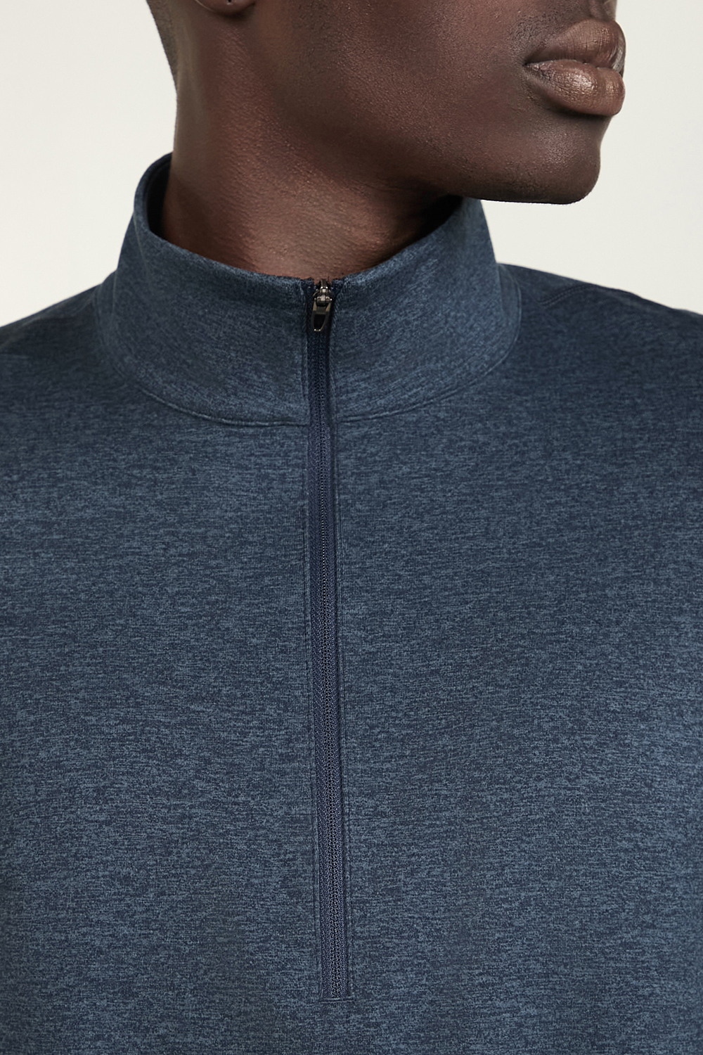 Soft Jersey Half Zip