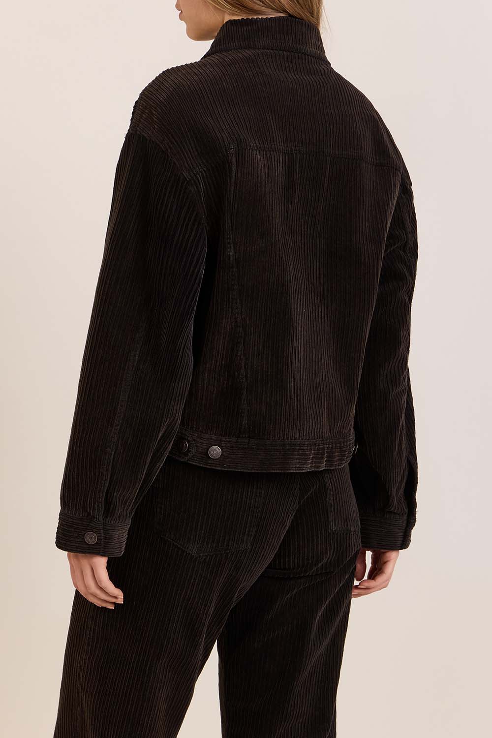 תמונת דוגמן אחורית של ז'קט קורדרוי