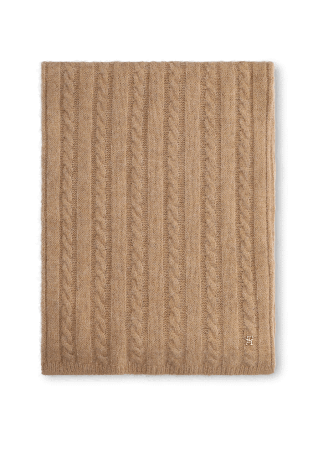 תמונה קידמית של צעיף צמר