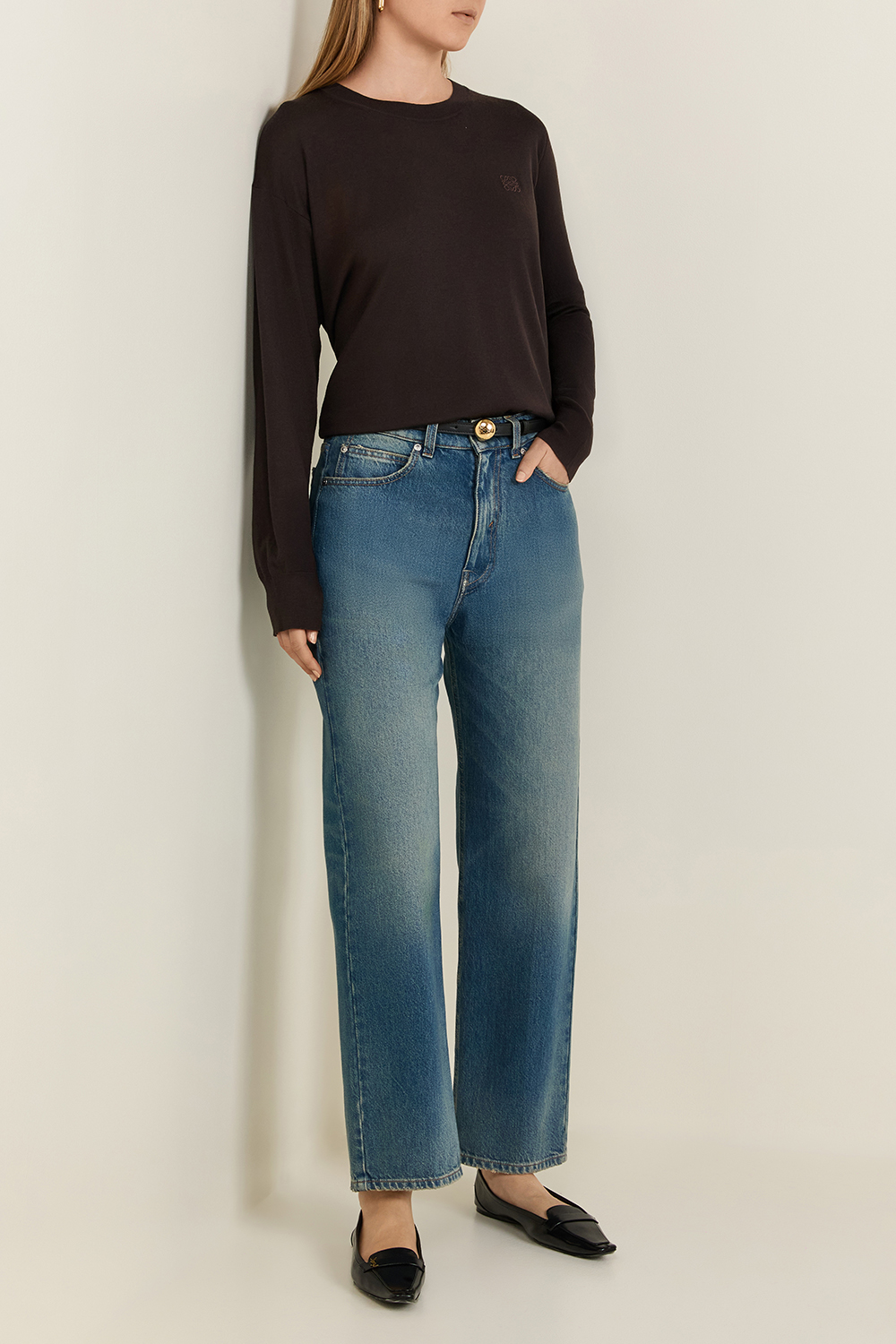 תמונת דוגמן קידמית של נעלי בלרינה