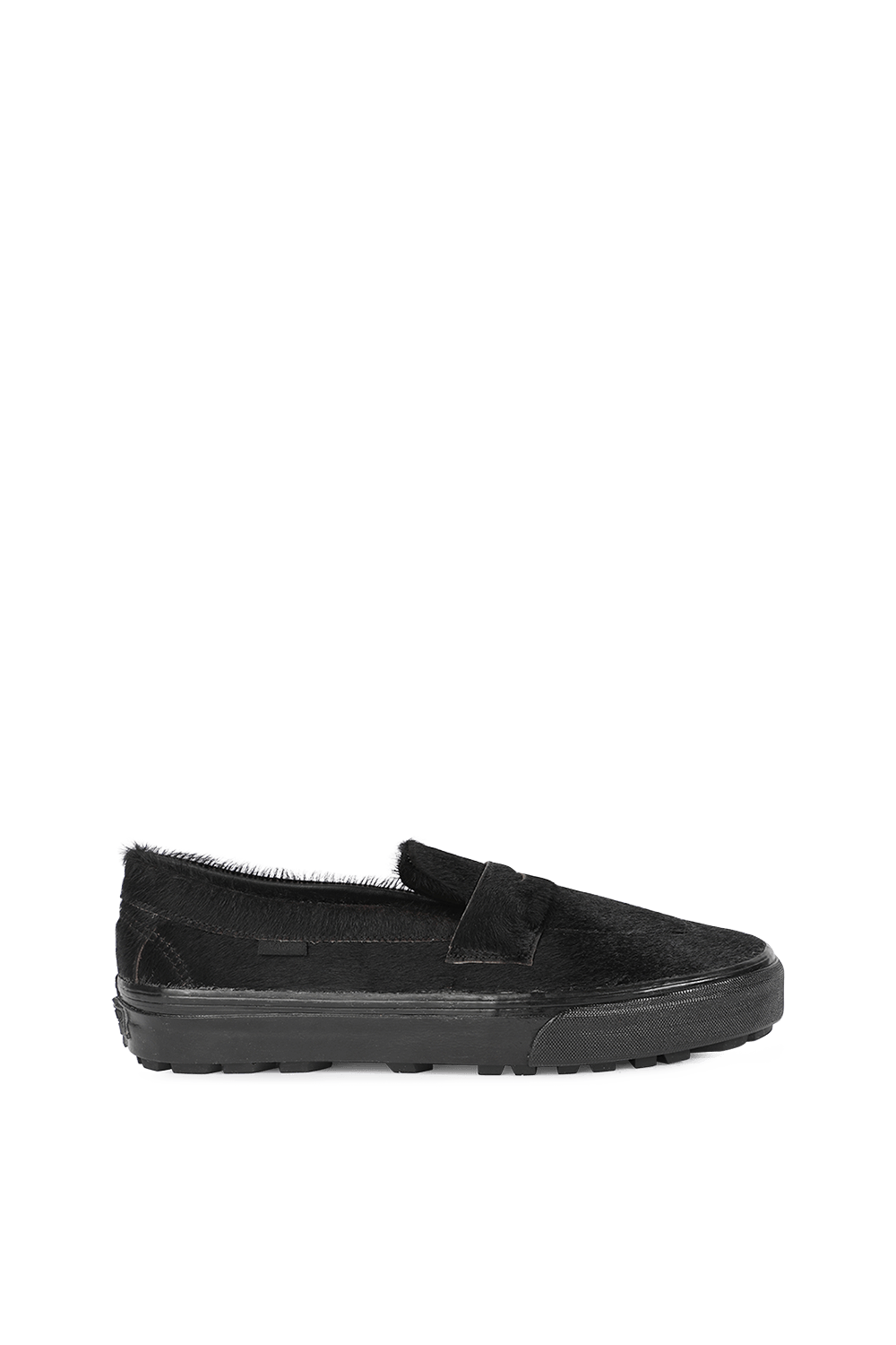 black furry vans