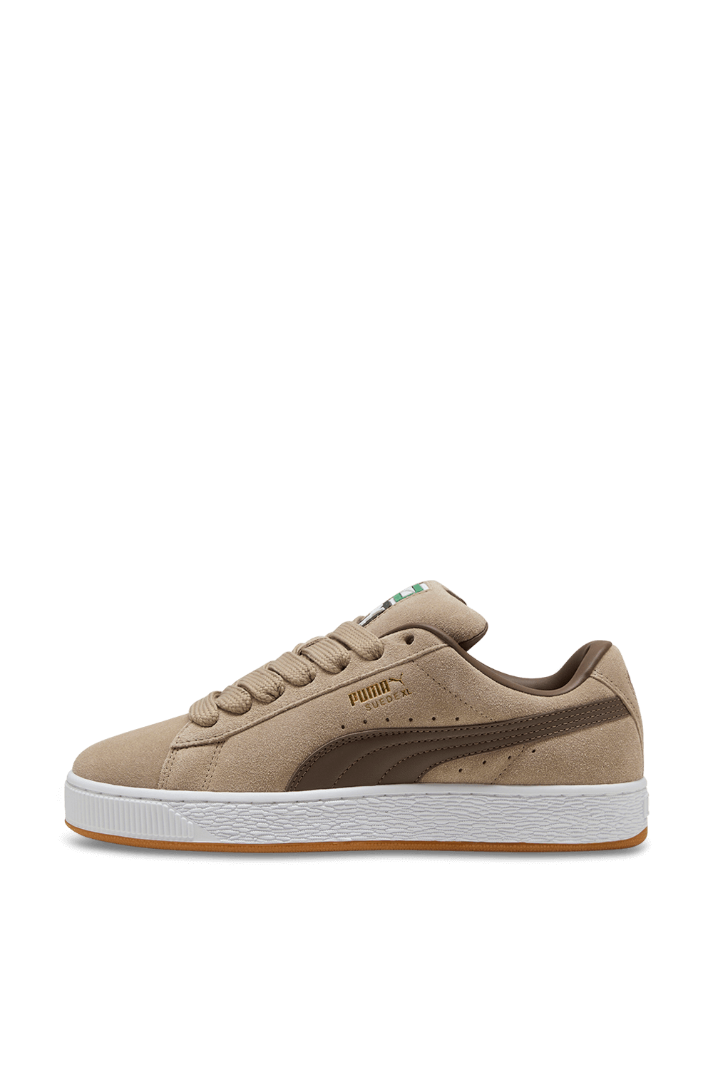 תמונה אחורית של נעלי סניקרס סוויד אקסטרה לארג'