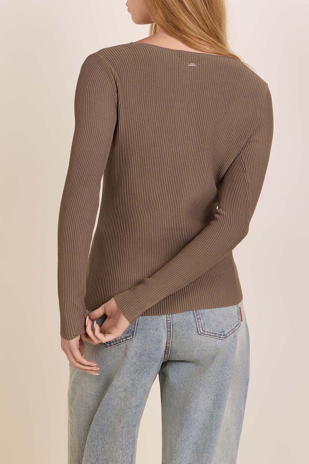 תמונת דוגמן אחורית של חולצת ריב