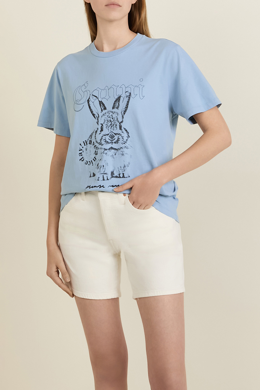 תמונת דוגמן קידמית של חולצת טי