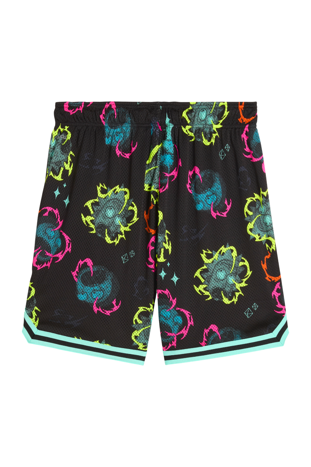 תמונה אחורית של פומה X מלו ריק אנד מורטי מכנסיים קצרים