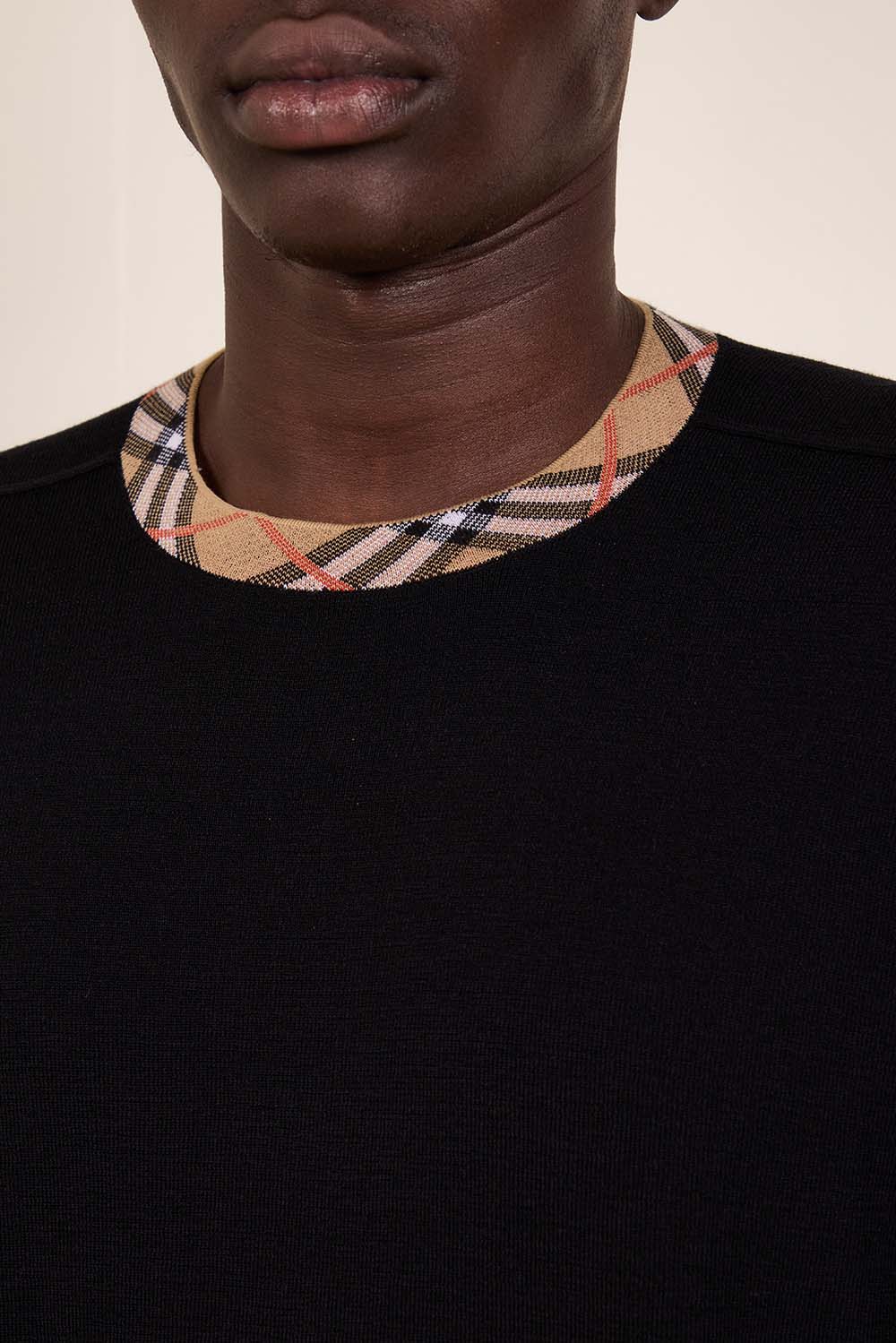 תמונת תקריב דוגמן של סריג צמר