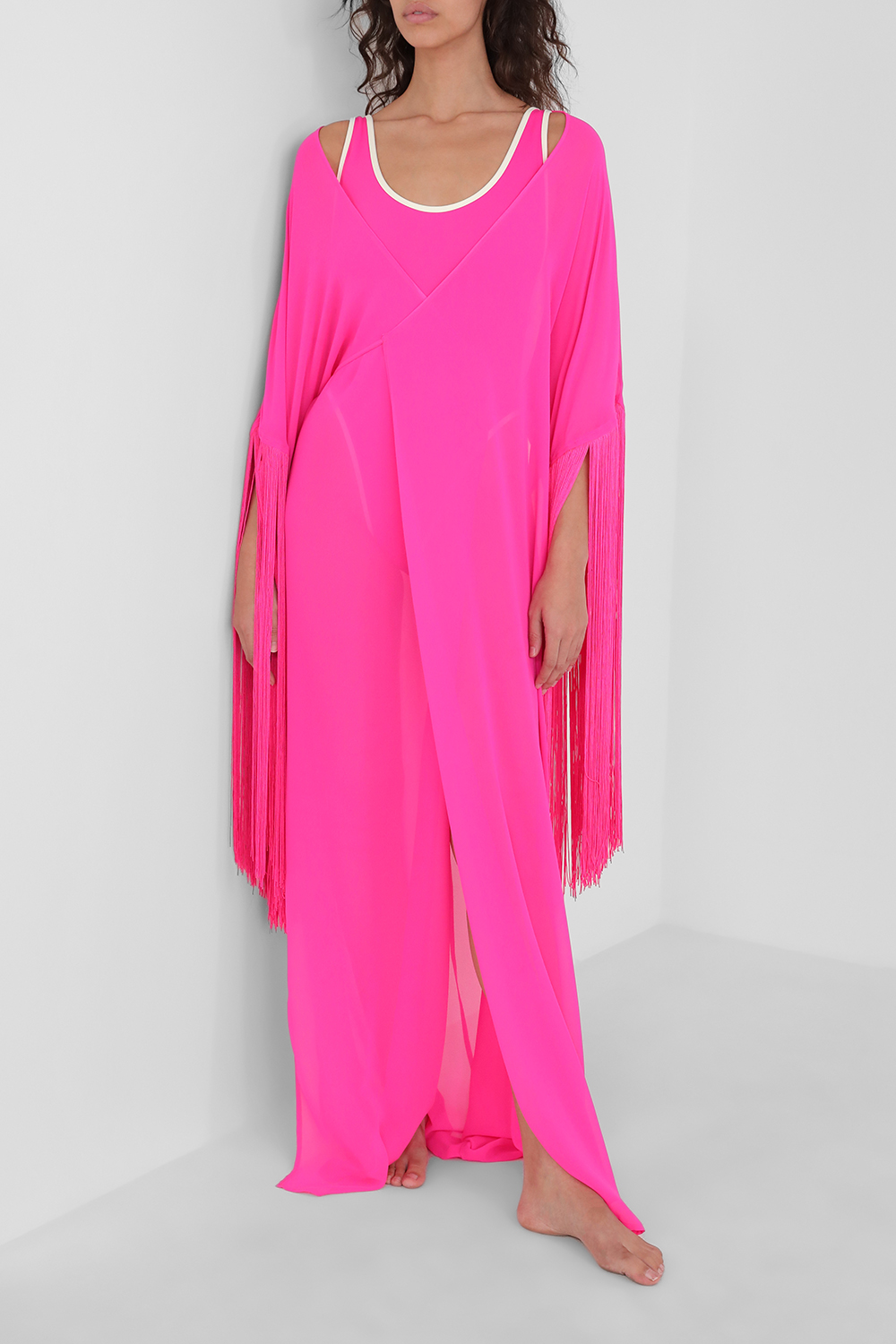 תמונת דוגמן קידמית של אייבי X אדידס עליונית ארוכה