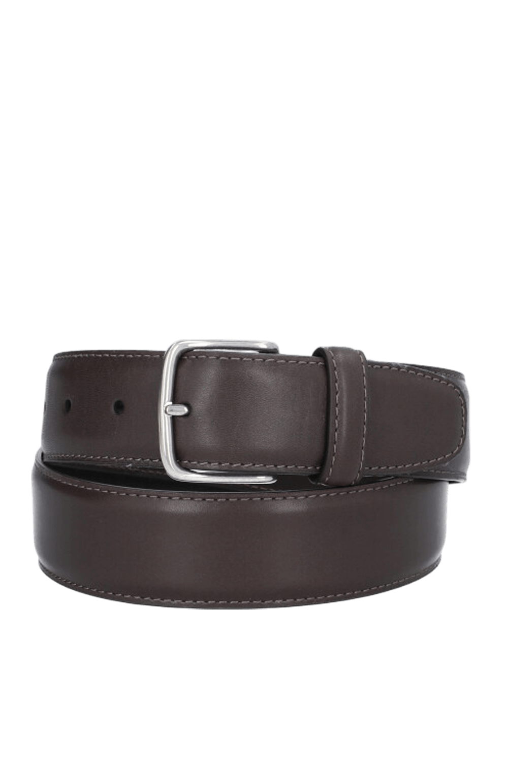 תמונה קידמית של חגורת עור