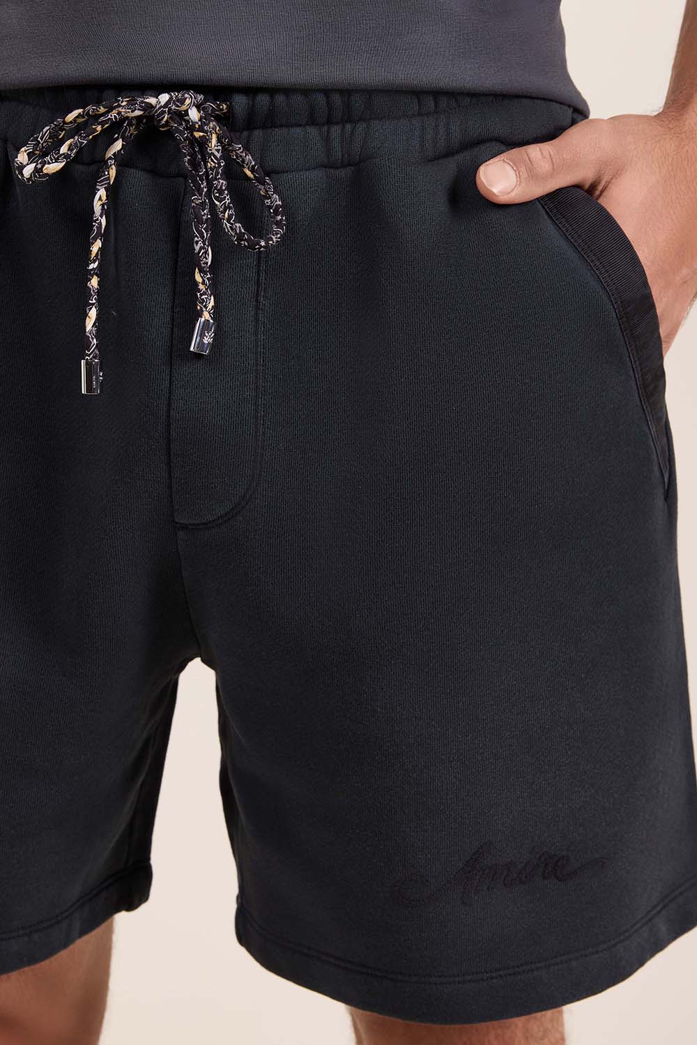 תמונת תקריב דוגמן של מכנסי ג'וג קצרים