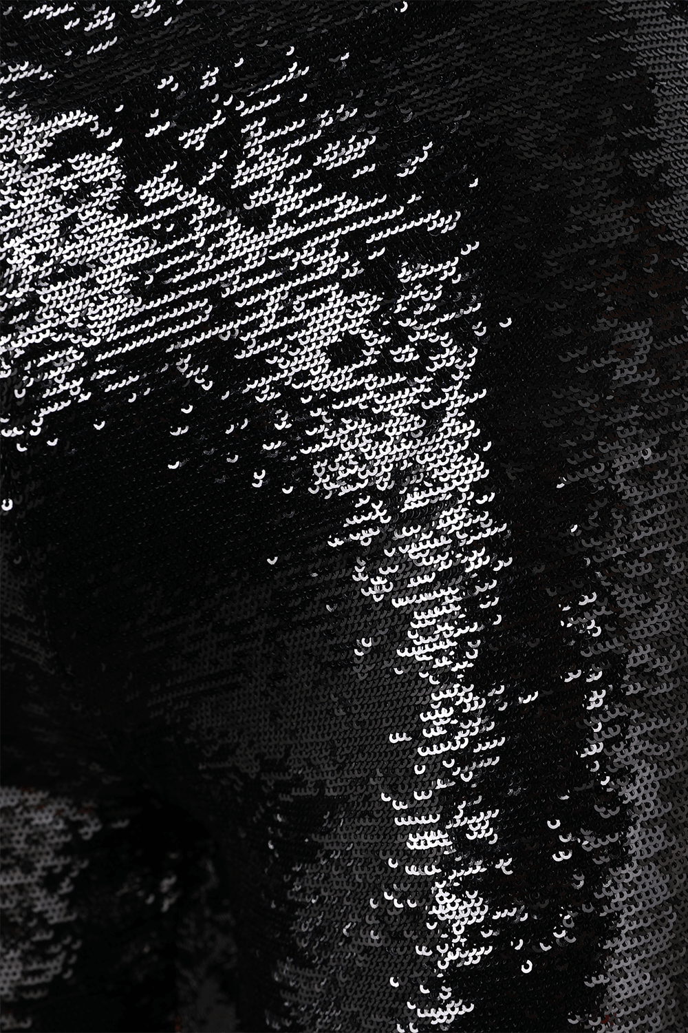 תמונה אחורית של מכנסי שרלין מתרחבים עם פייטים