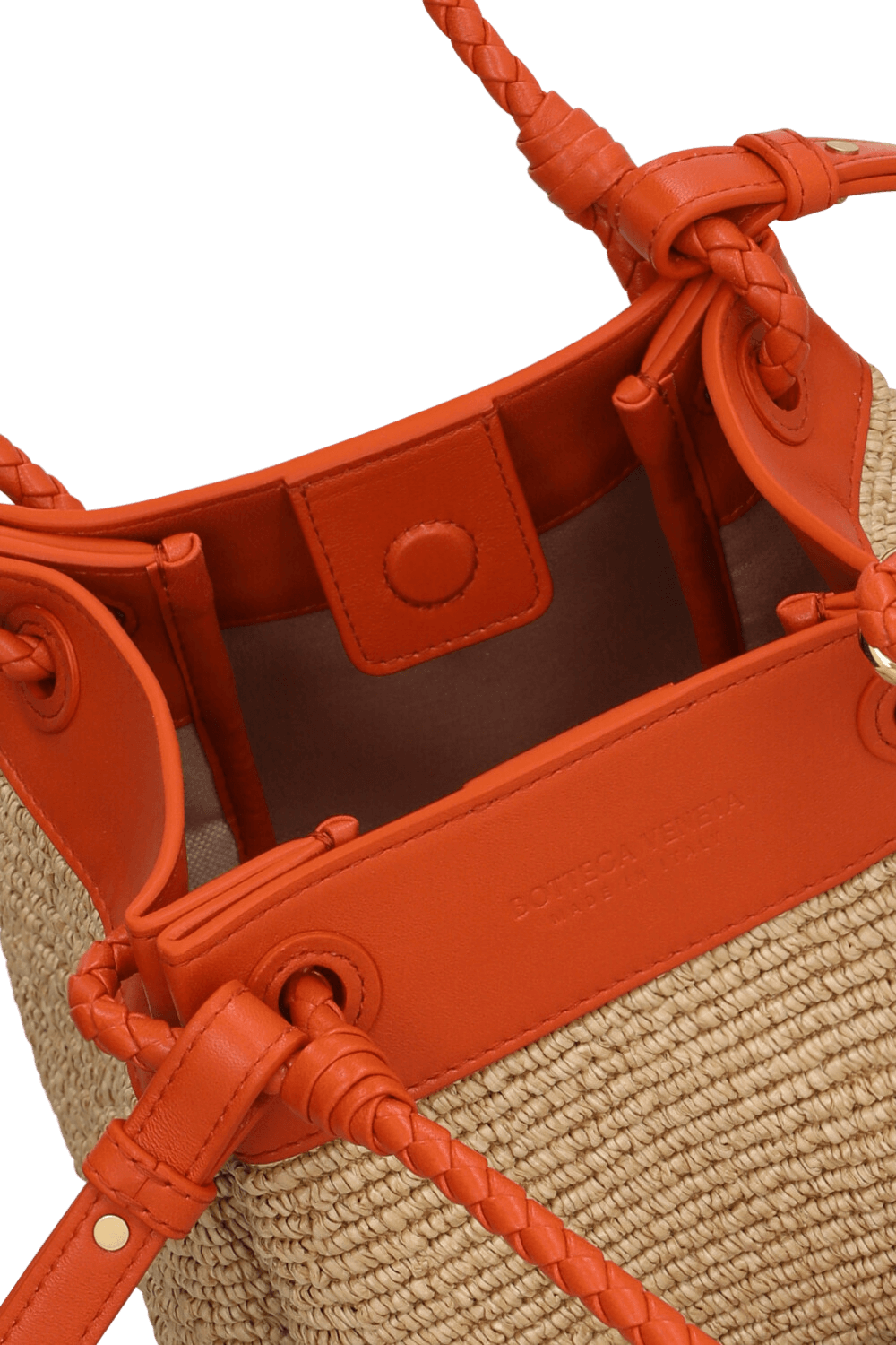 תמונת פנים של תיק רפיה פרשוט סמול