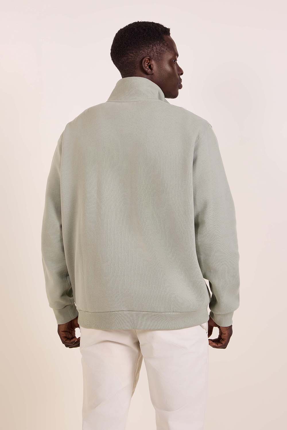 תמונת דוגמן אחורית של Steady State Half Zip