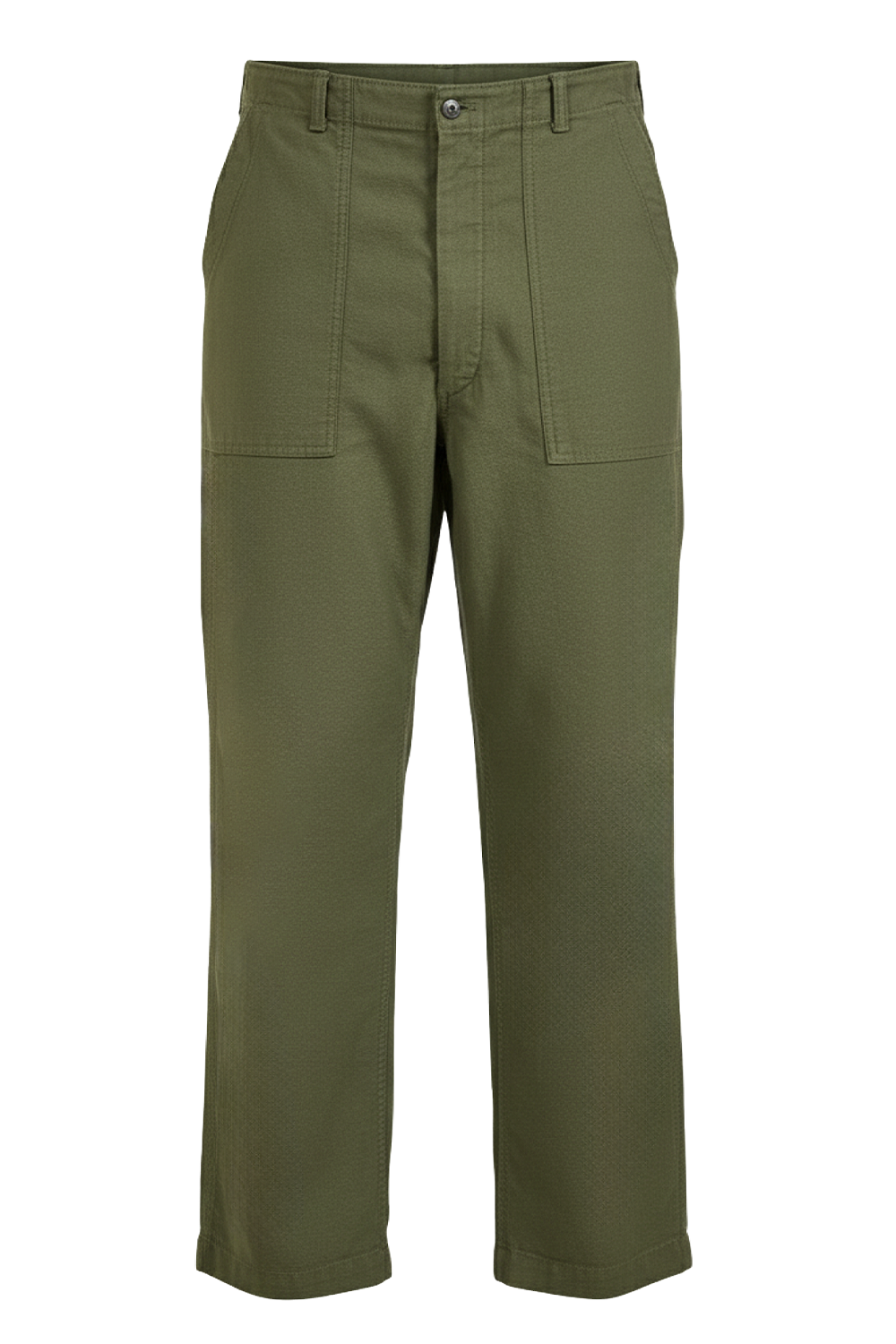 תמונה קידמית של מכנסיים בגזרה ישרה