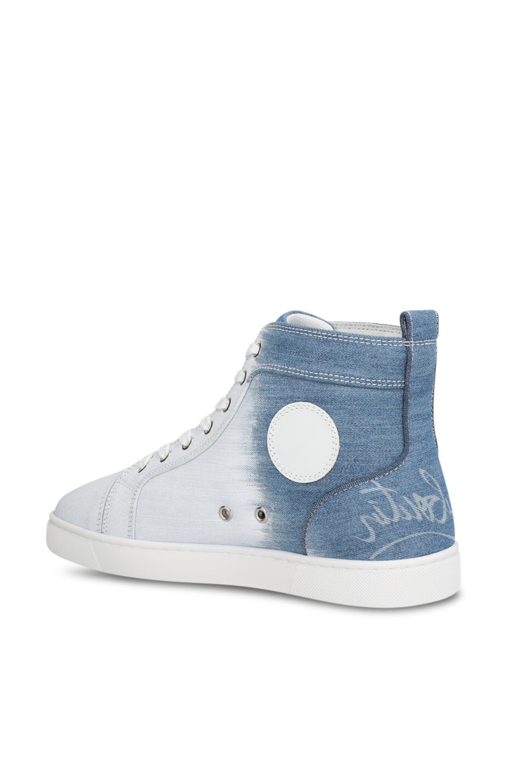 תמונה אחורית של נעלי סניקרס פאן לואי