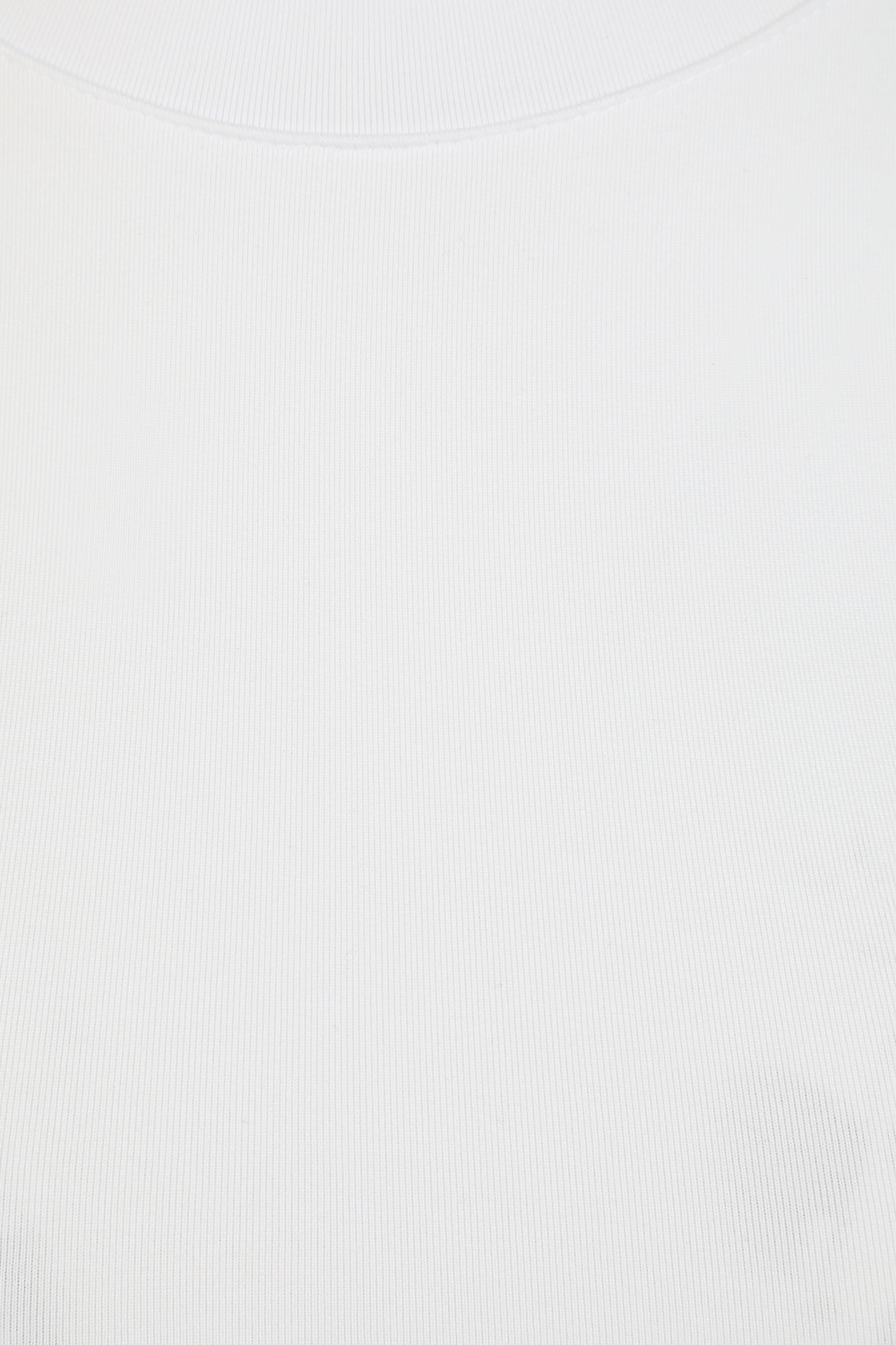 תמונה אחורית של בגד גוף עם שרוולים ארוכים בגוון לבן