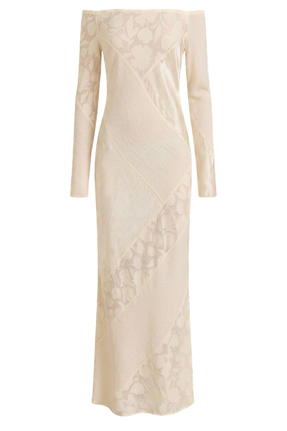 תמונה קידמית של שמלת אוף שולדר