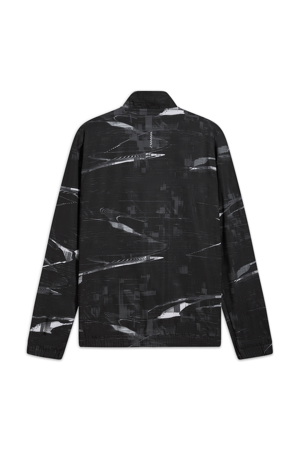 תמונה אחורית של ז'קט ריצה