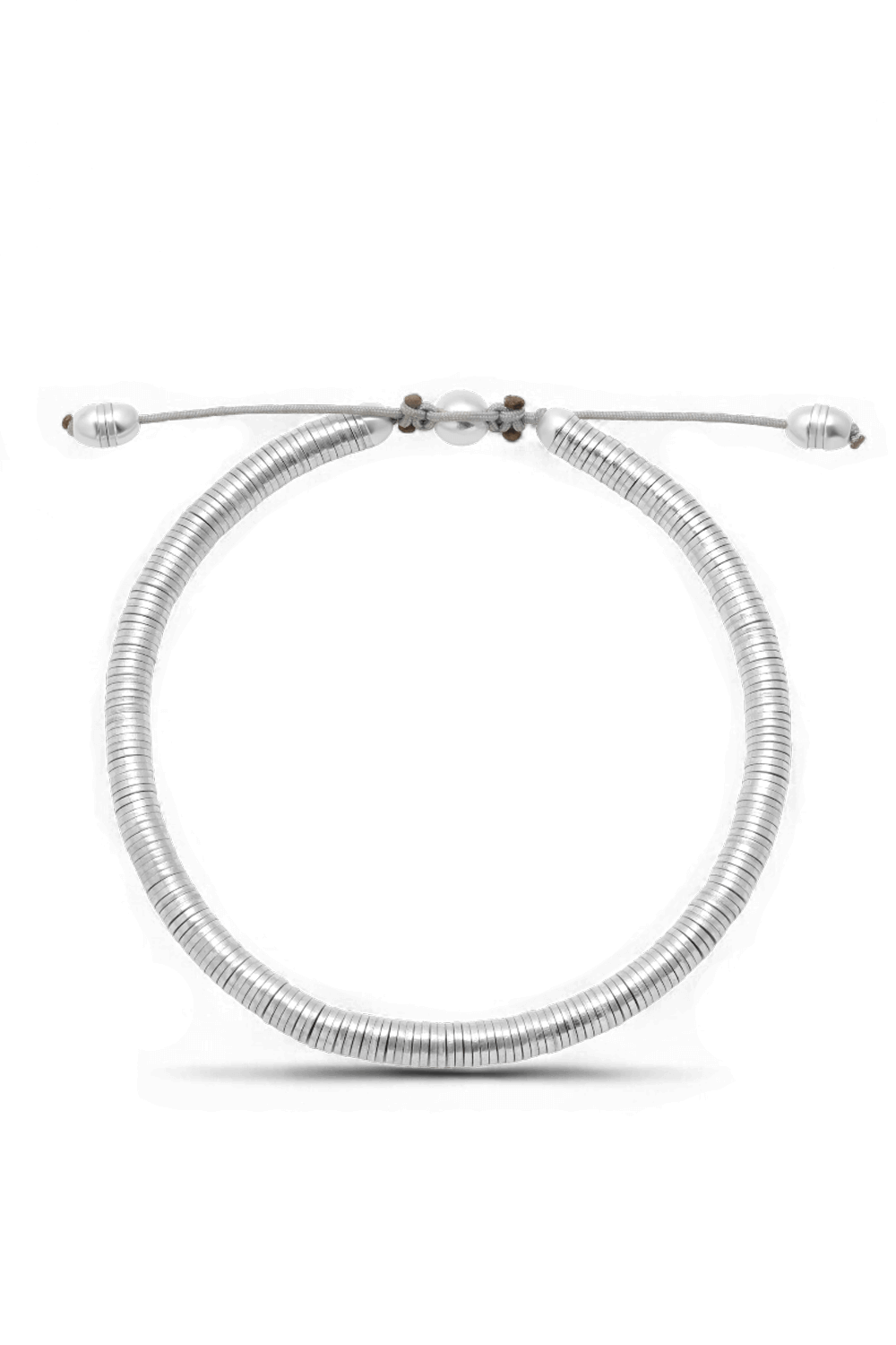 תמונה אחורית של צמיד כסף סטרלינג 925