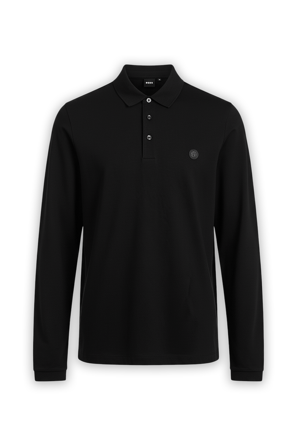 תמונה קידמית של חולצת פולו ארוכה