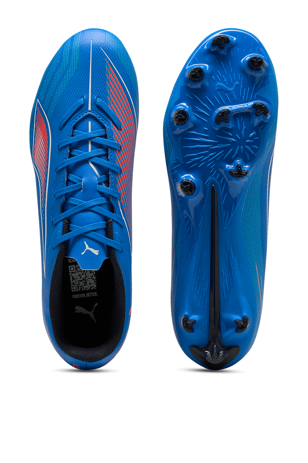 תמונת פנים של נעלי כדורגל אולטרה 6 פליי - גילאי 6-11