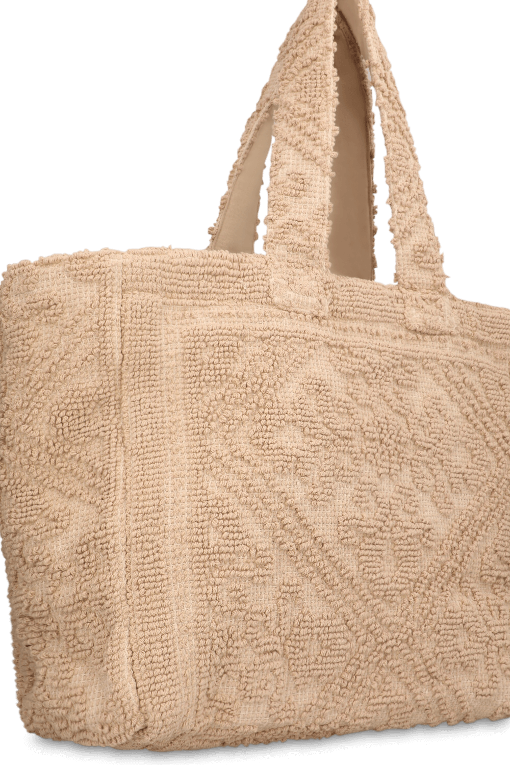 תמונת תקריב של תיק נשיאה טפטינג