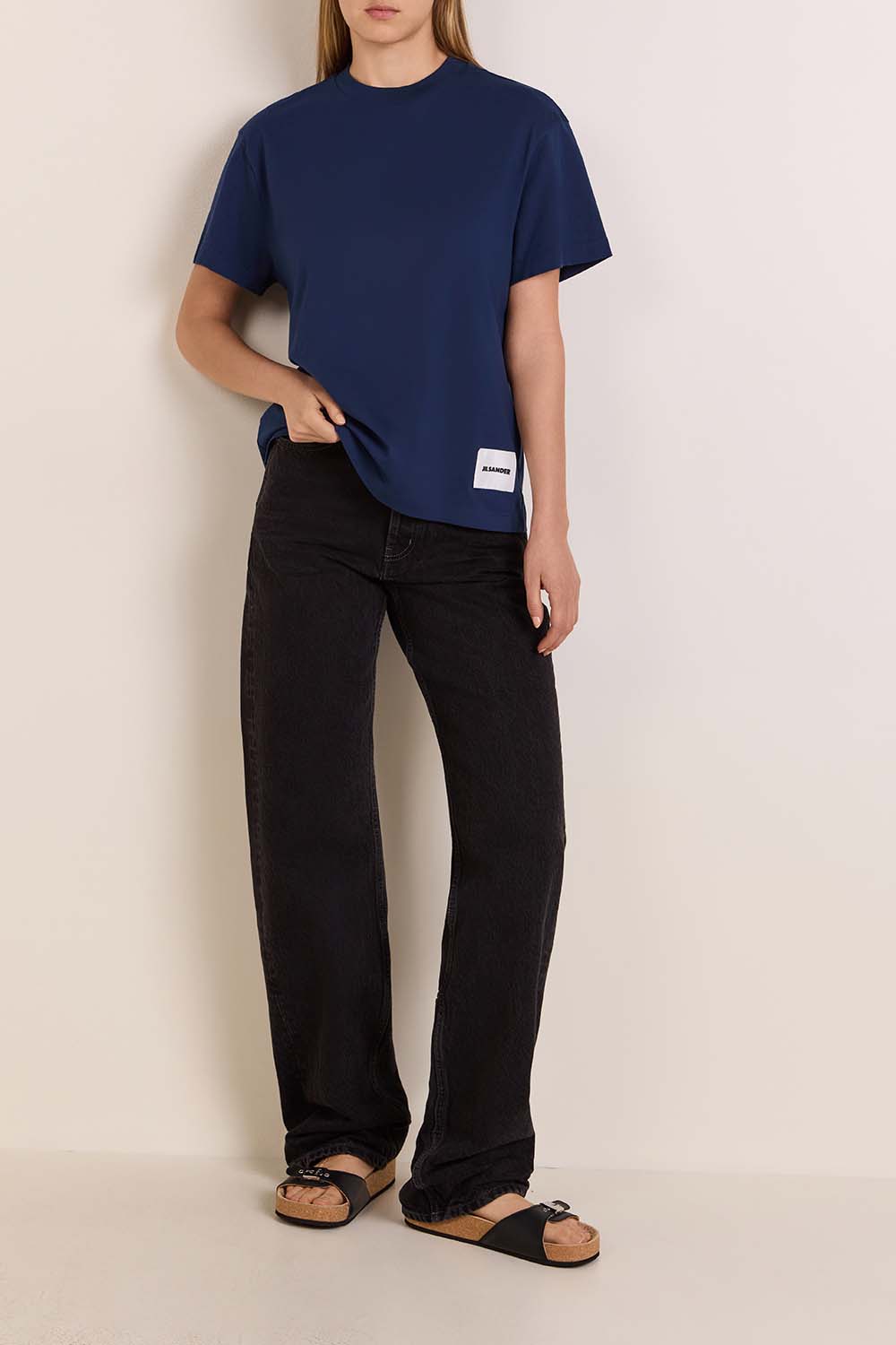 תמונת דוגמן קידמית של בלנסיאגה X שול כפכפי מיולס