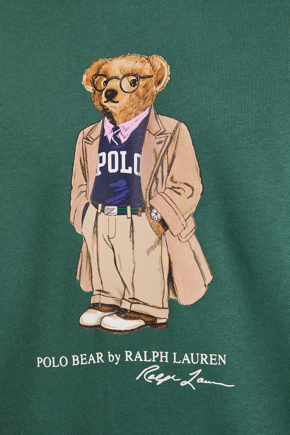 תמונת תקריב דוגמן של סווטשירט קפוצ'ון