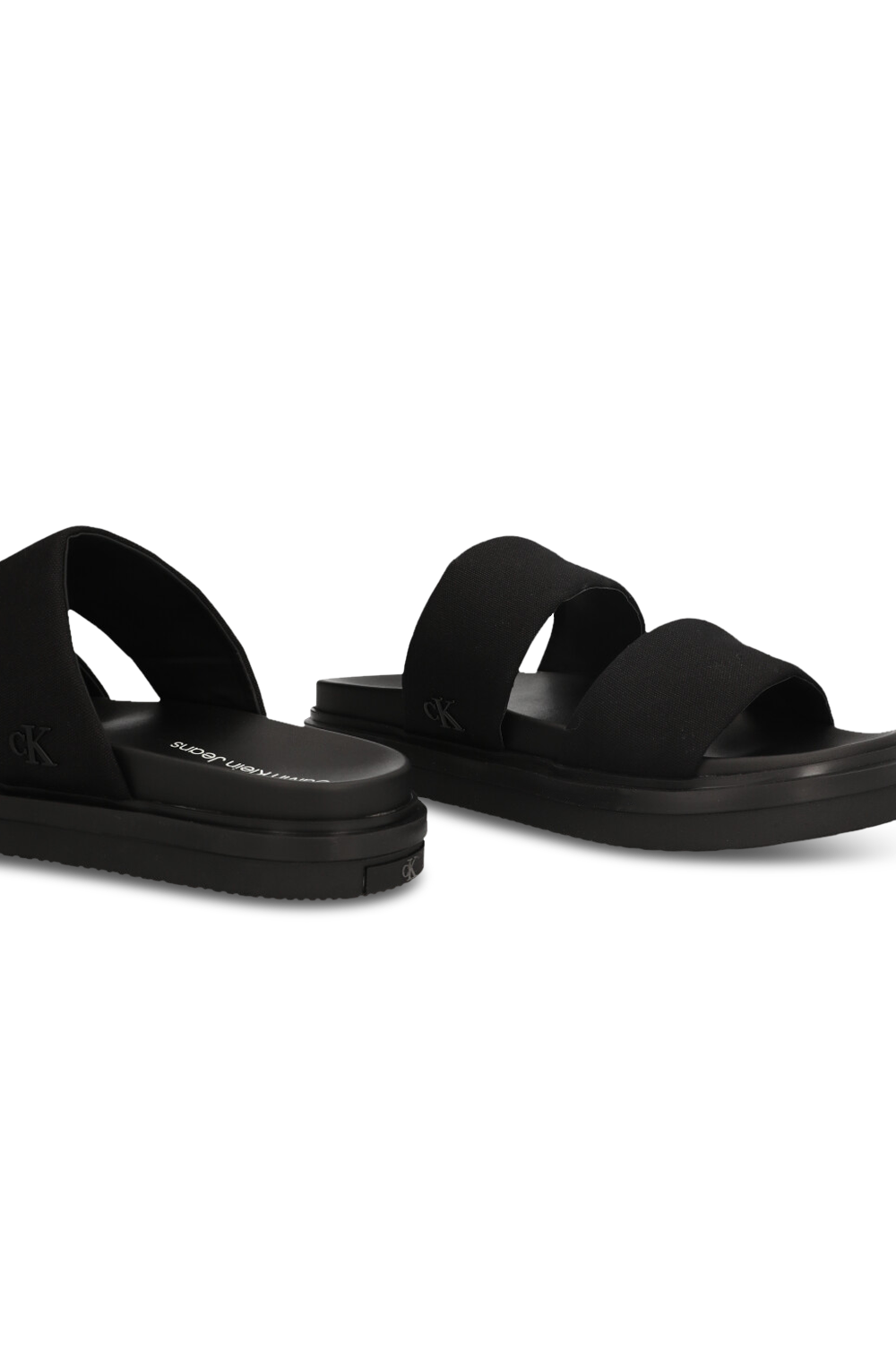 תמונת תקריב של כפכפי סליידס