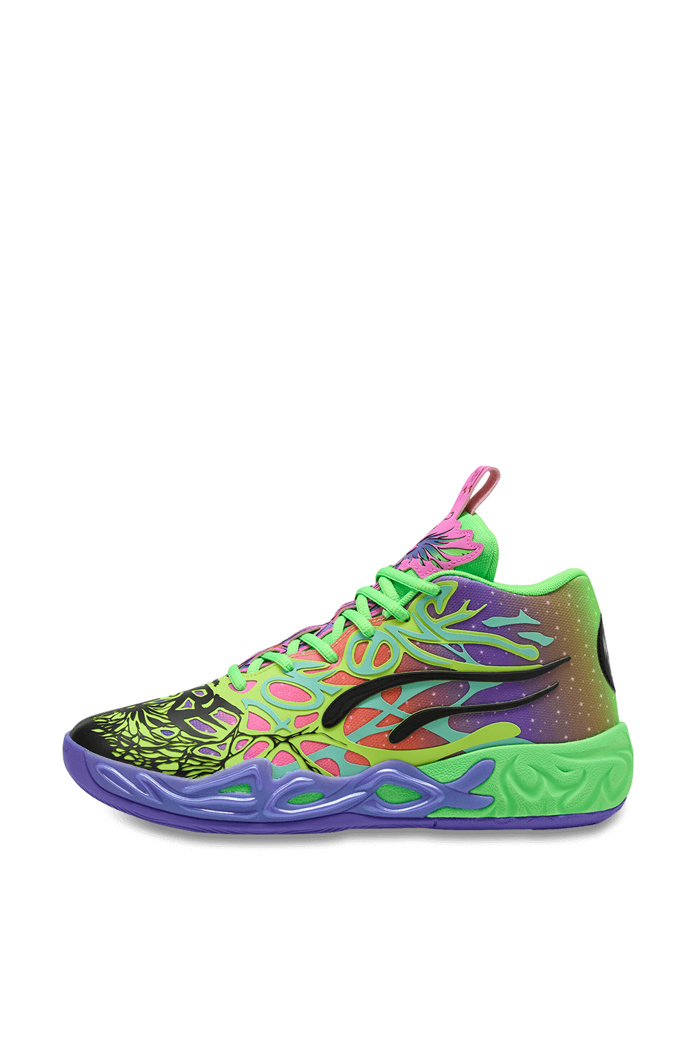 תמונה אחורית של פומה X מלו נעלי כדורסל MB.04