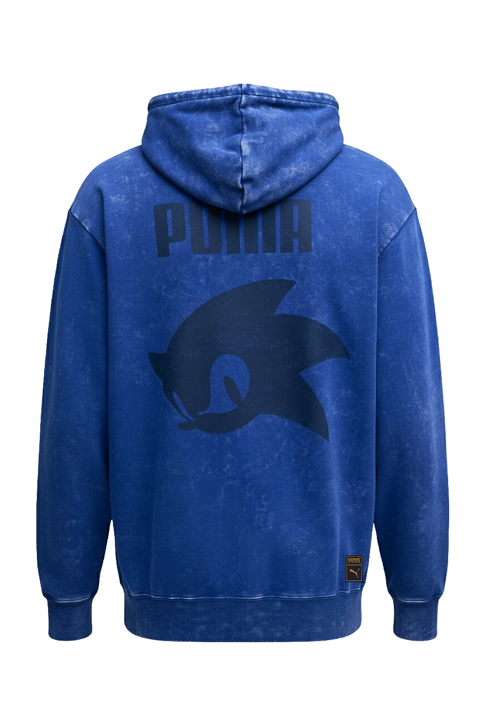 תמונה אחורית של פומה X סוניק סווטישרט קפוצ'ון