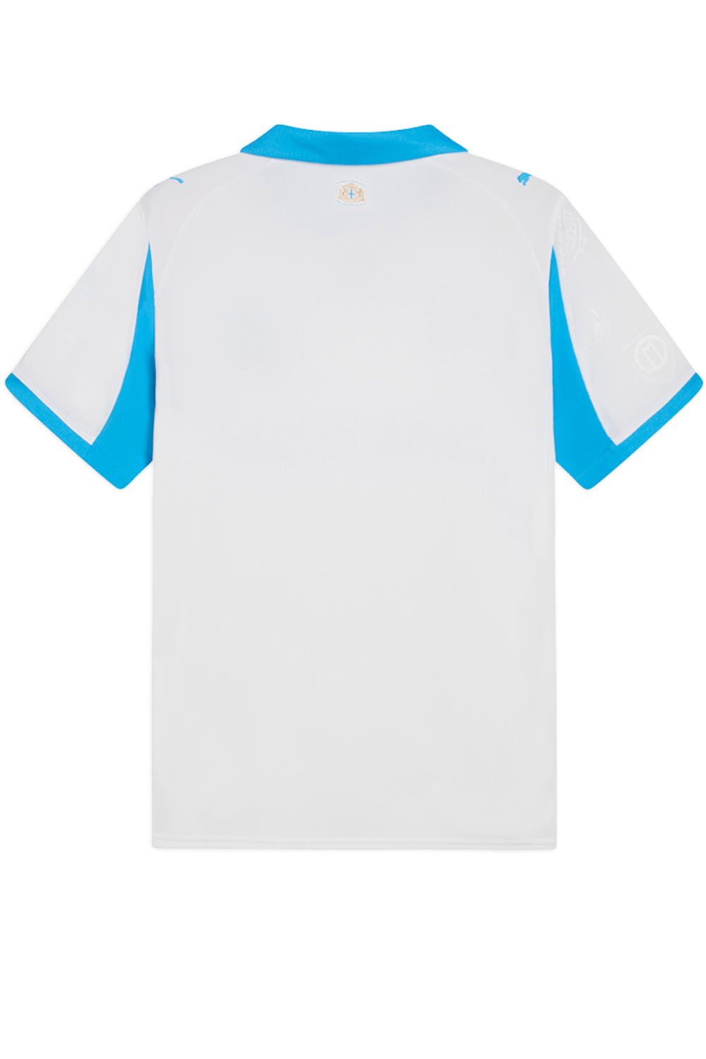 תמונה אחורית של חולצת טי אולימפיק מרסיי 2025-26