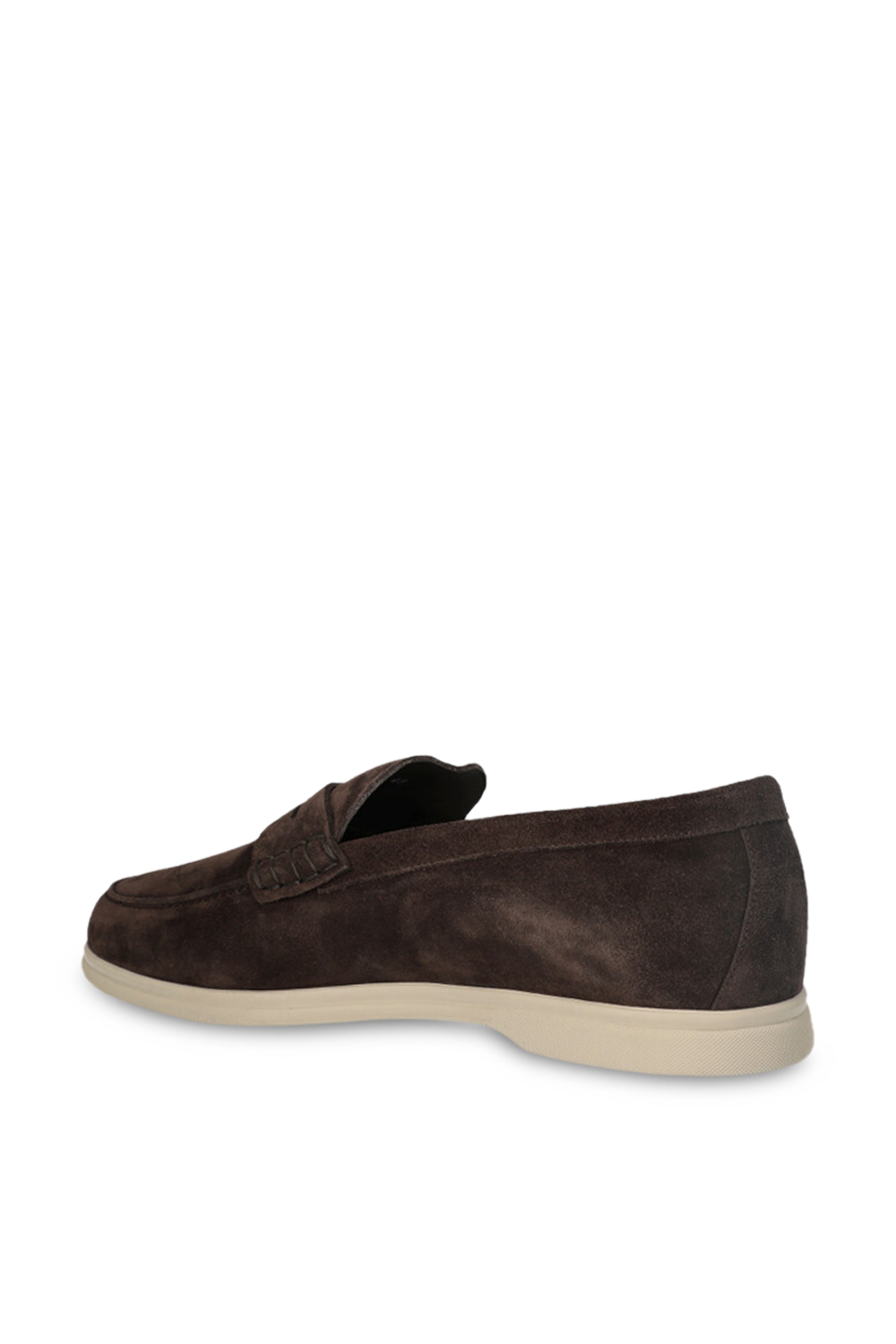 תמונה אחורית של נעלי מוקסינים