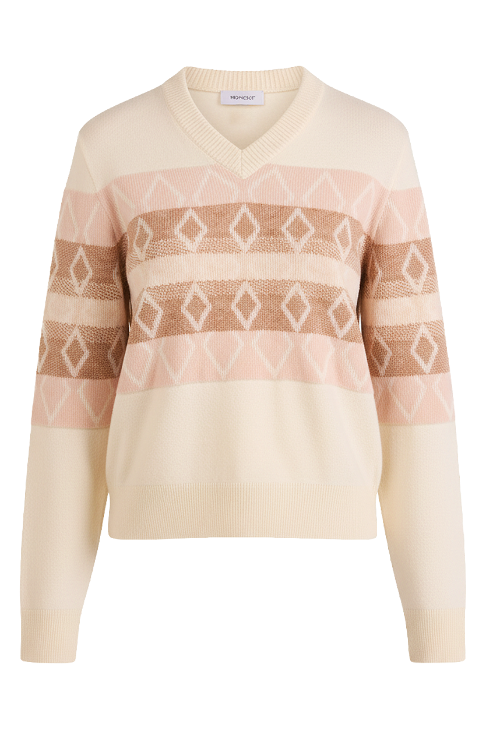 תמונה קידמית של סריג צמר