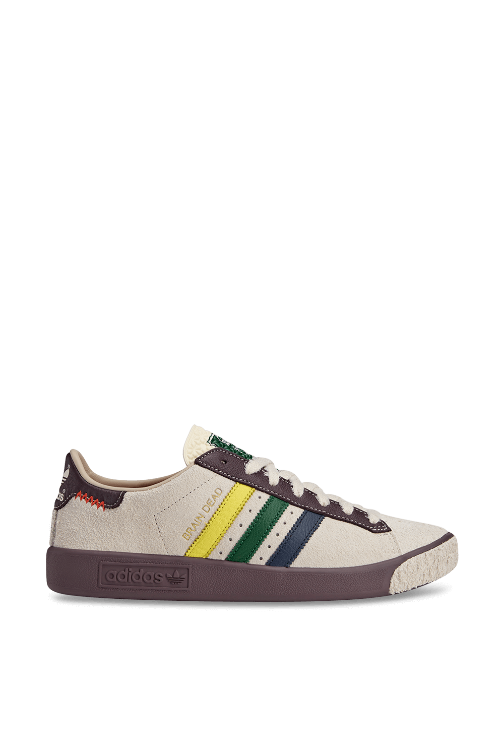 תמונה קידמית של אדידס X בריין דד נעלי סניקרס פורסט הילס