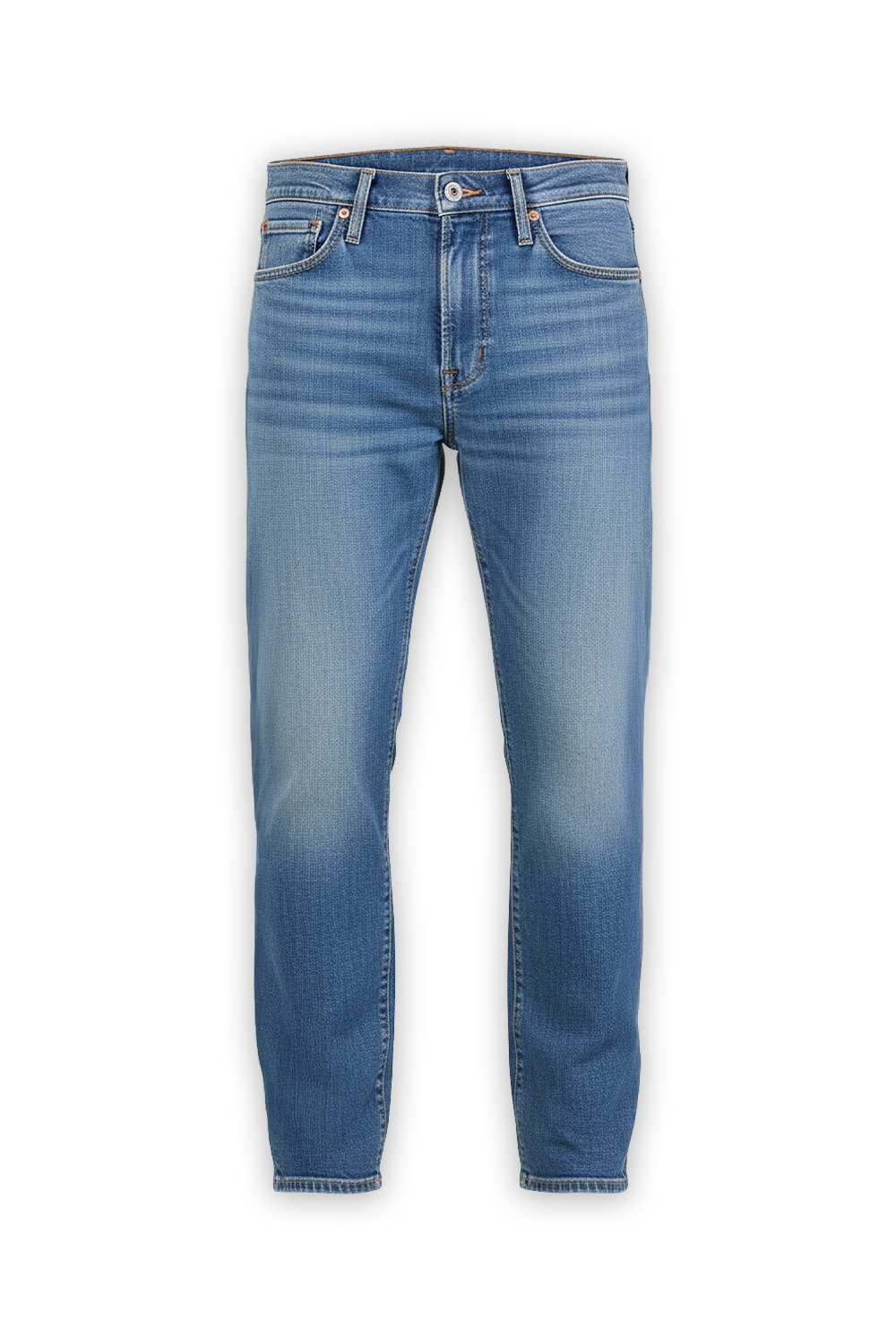 תמונה קידמית של מכנסי ג'ינס 501 בגזרה ישרה