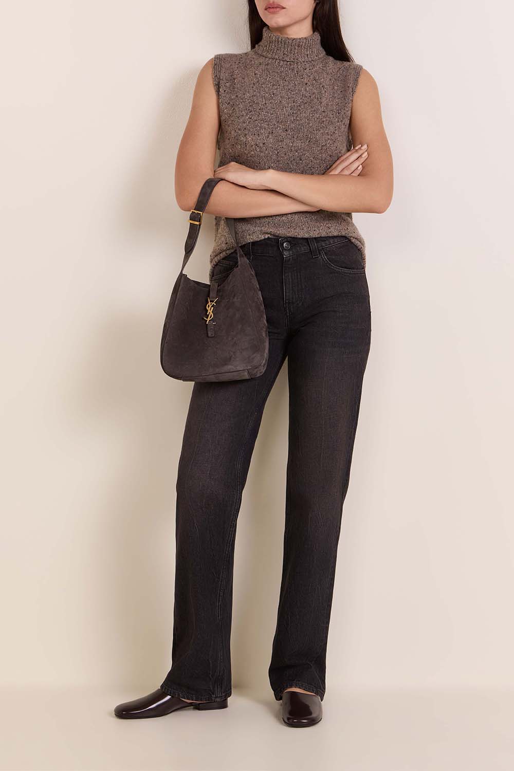 תמונת דוגמן קידמית של תיק כתף לה 5 A 7 סמול