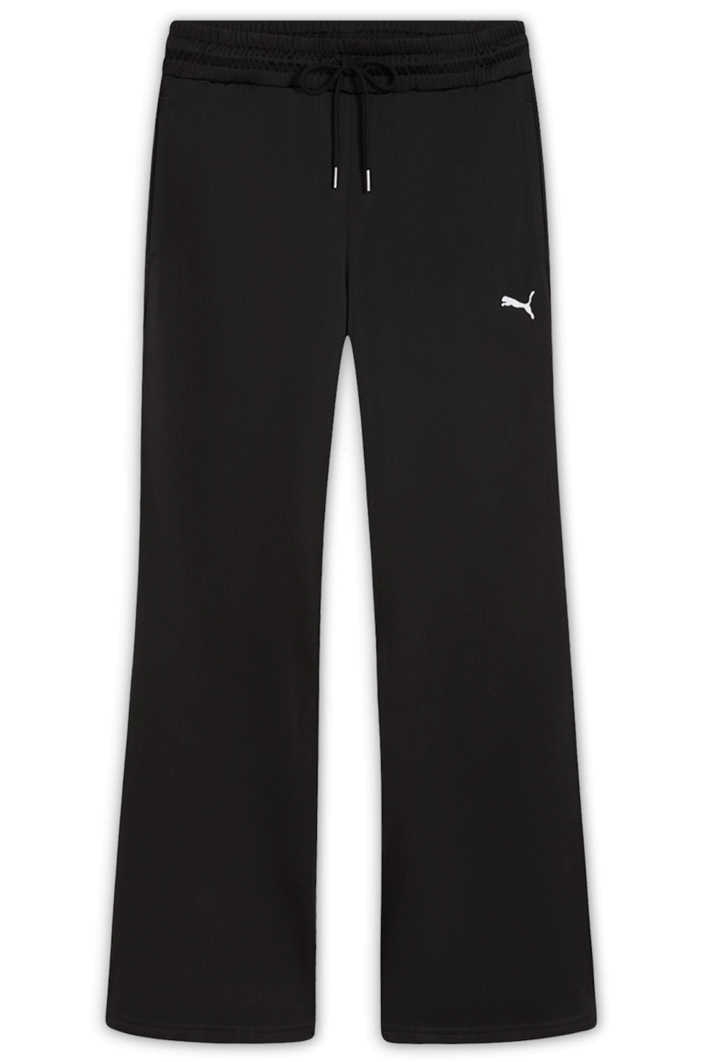 תמונה קידמית של מכנסי ג'וג מתרחבים