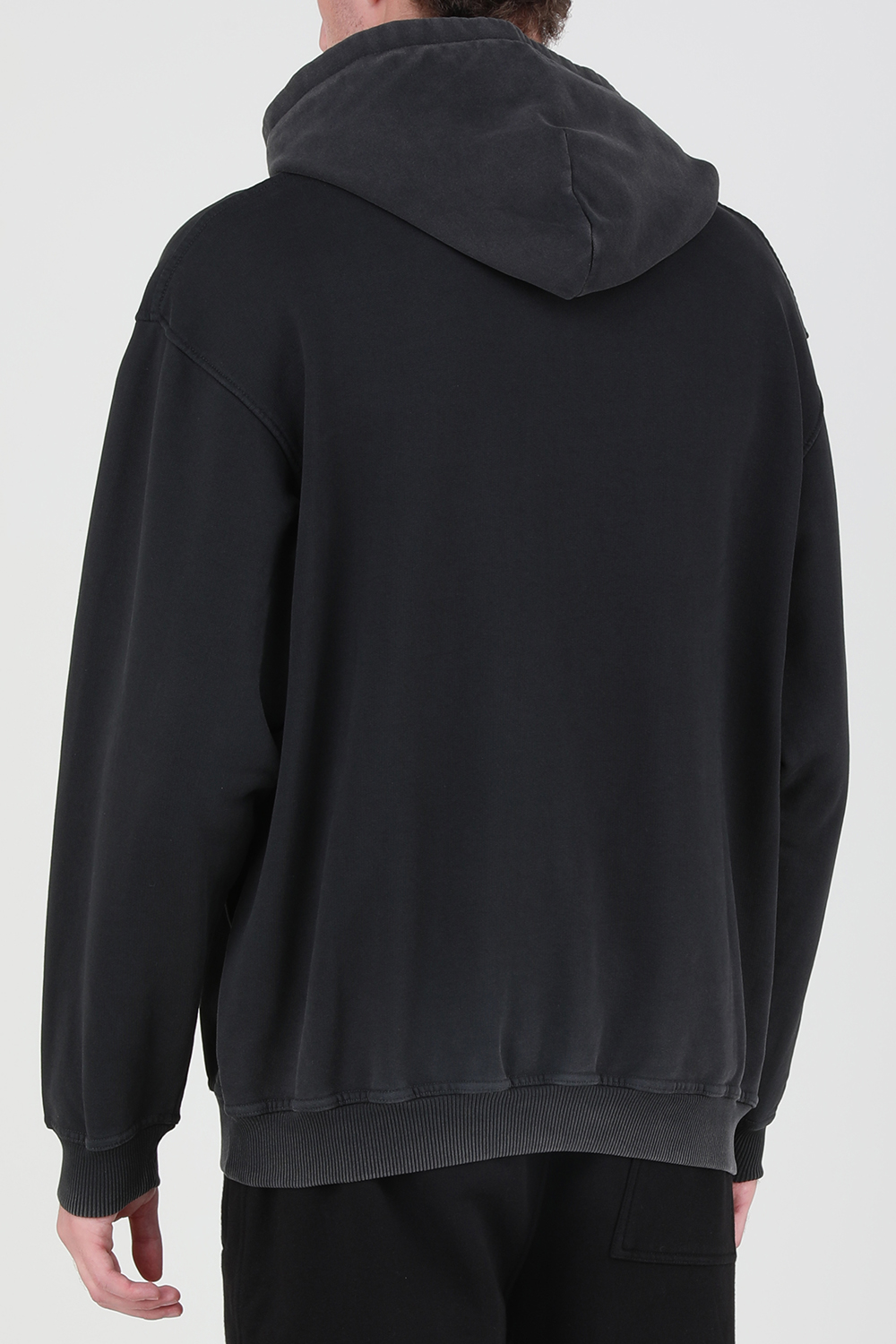 תמונת דוגמן אחורית של סוושטירט קפוצ'ון יגואר מכותנה