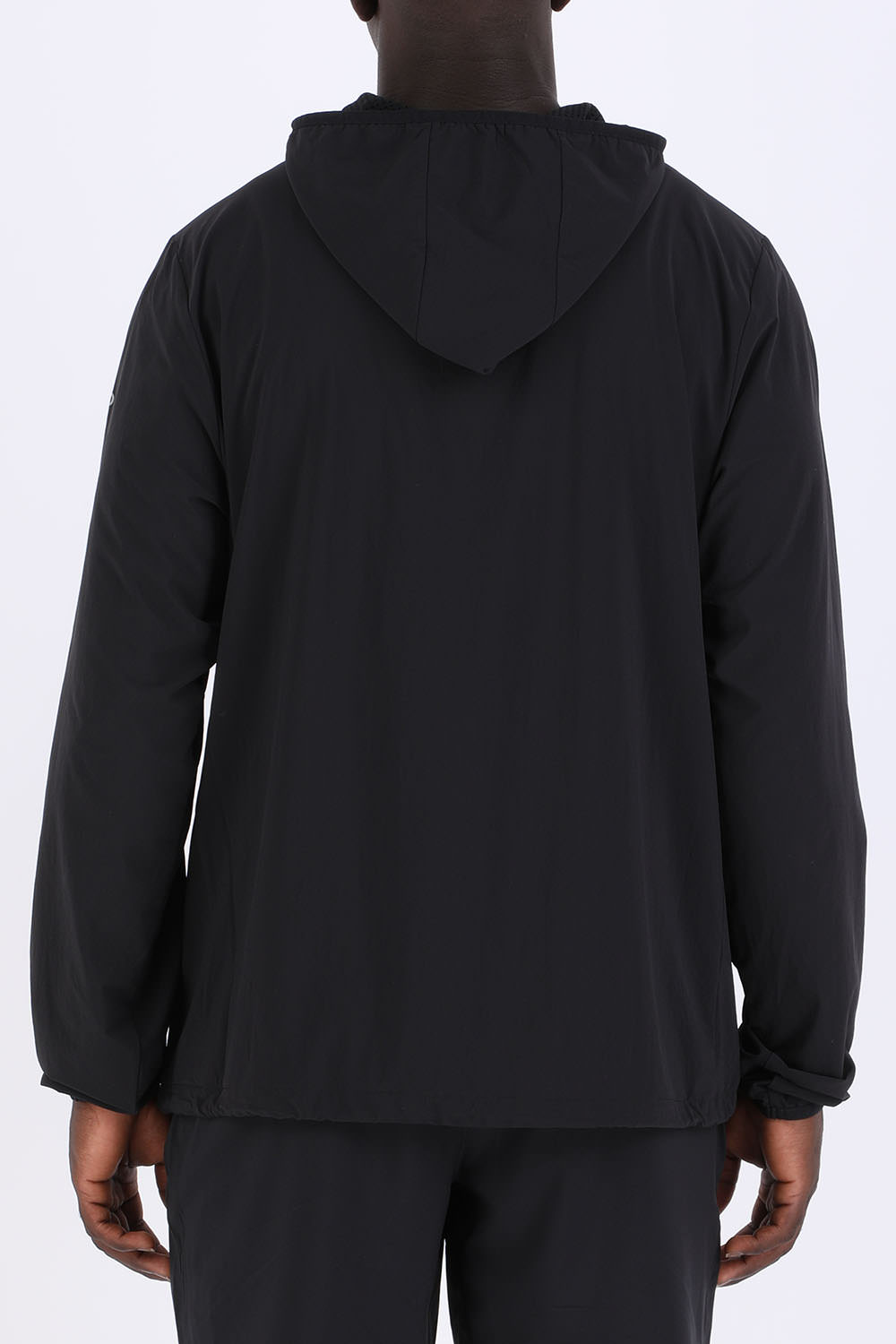 תמונת דוגמן אחורית של מעיל רוח איר-וויב מניילון