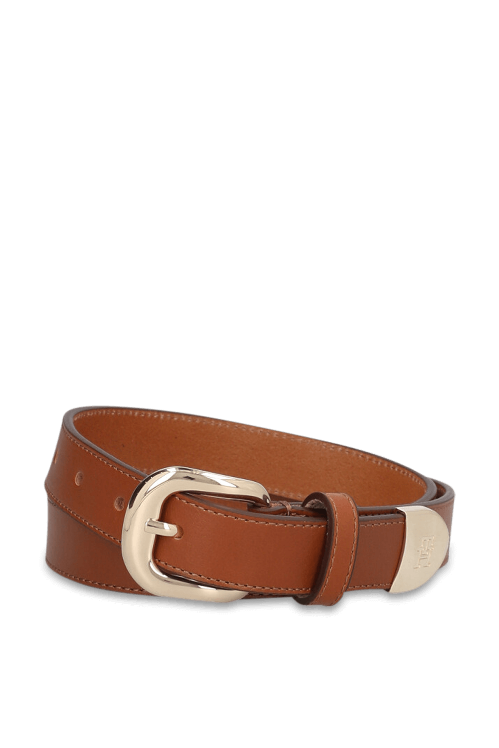 תמונה קידמית של חגורת עור