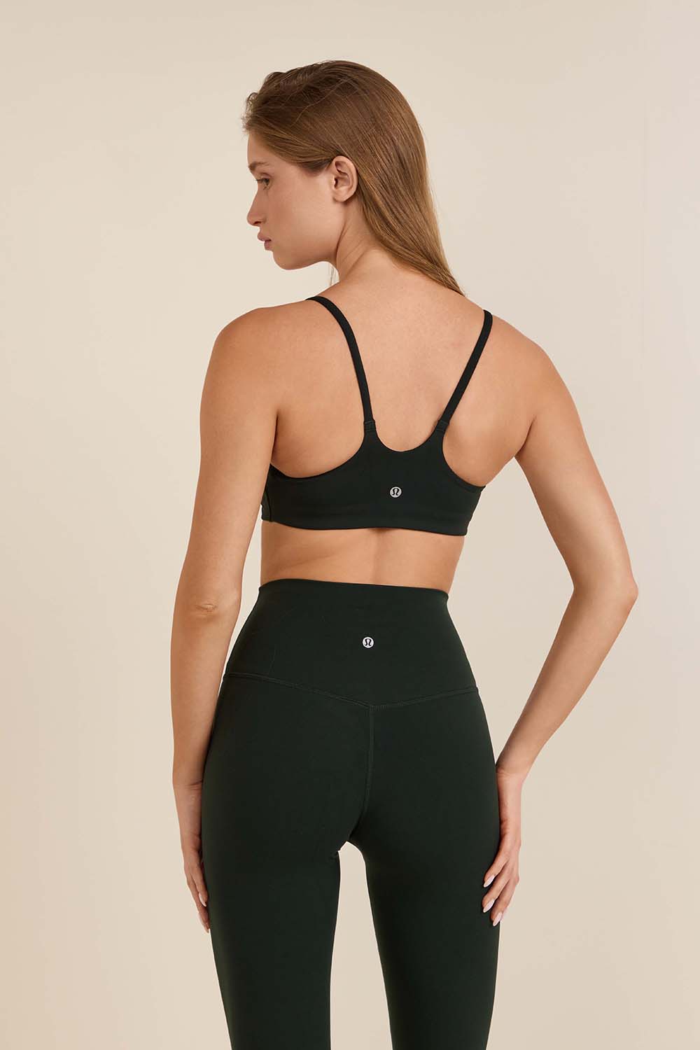 תמונת דוגמן אחורית של Wunder Train Strappy Racer Bra, C/D Cup